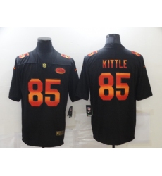george kittle black jersey mens