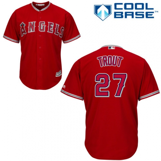 mike trout replica jersey