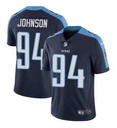 Men's Nike Tennessee Titans #94 Austin Johnson Navy Blue Alternate Vapor Untouchable Limited Player NFL Jersey