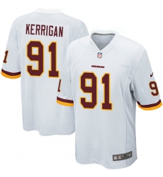 Men's Nike Washington Redskins #91 Ryan Kerrigan Game White NFL Jersey