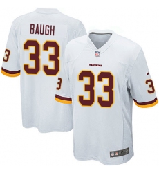 Men's Nike Washington Redskins #33 Sammy Baugh Game White NFL Jersey