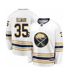 Men's Buffalo Sabres #35 Linus Ullmark Fanatics Branded White 50th Season Breakaway Hockey Jersey