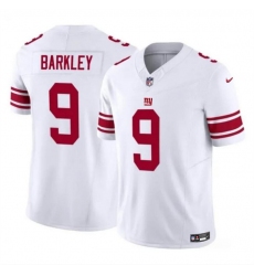 Men's New York Giants #9 Matt Barkley White 2023 F.U.S.E. Vapor Untouchable Limited Football Stitched Game Jersey