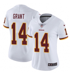 Women's Nike Washington Redskins #14 Ryan Grant White Vapor Untouchable Elite Player NFL Jersey
