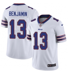 Men's Nike Buffalo Bills #13 Kelvin Benjamin White Vapor Untouchable Limited Player NFL Jersey