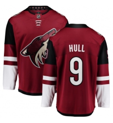 Men's Arizona Coyotes #9 Bobby Hull Fanatics Branded Burgundy Red Home Breakaway NHL Jersey