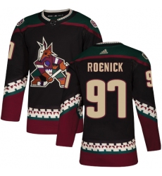 Youth Adidas Arizona Coyotes #97 Jeremy Roenick Authentic Black Alternate NHL Jersey