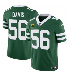 Men's New York Jets #56 Demario Davis Green 2025 F.U.S.E. 4-Star C Vapor Untouchable Limited Football Stitched Jersey