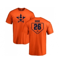 MLB Nike Houston Astros #26 Anthony Gose Orange RBI T-Shirt