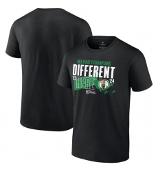 Men's Boston Celtics Black 2024 Finals Champions Outlet Pass Hometown Originals T-Shirt