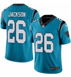 Men's Nike Carolina Panthers #26 Donte Jackson Blue Alternate Vapor Untouchable Limited Player NFL Jersey