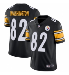 Youth Nike Pittsburgh Steelers #82 James Washington Black Team Color Vapor Untouchable Limited Player NFL Jersey