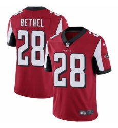 Youth Nike Atlanta Falcons #28 Justin Bethel Red Team Color Vapor Untouchable Limited Player NFL Jersey