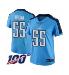 Women's Tennessee Titans #58 Harold Landry Limited Red Inverted Legend Football Jersey