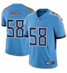 Youth Nike Tennessee Titans #58 Harold Landry Light Blue Alternate Vapor Untouchable Limited Player NFL Jersey