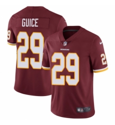 Youth Nike Washington Redskins #29 Derrius Guice Burgundy Red Team Color Vapor Untouchable Limited Player NFL Jersey