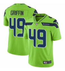 Youth Nike Seattle Seahawks #49 Shaquem Griffin Limited Green Rush Vapor Untouchable NFL Jersey