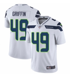 Youth Nike Seattle Seahawks #49 Shaquem Griffin White Vapor Untouchable Limited Player NFL Jersey