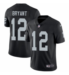 Men's Nike Oakland Raiders #12 Martavis Bryant Black Team Color Vapor Untouchable Limited Player NFL Jersey
