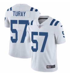 Youth Nike Indianapolis Colts #57 Kemoko Turay White Vapor Untouchable Limited Player NFL Jersey