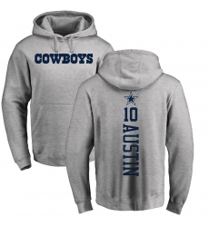 NFL Nike Dallas Cowboys #10 Tavon Austin Ash Backer Pullover Hoodie