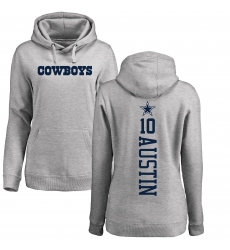 NFL Women's Nike Dallas Cowboys #10 Tavon Austin Ash Backer Pullover Hoodie