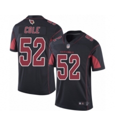 Men's Arizona Cardinals #52 Mason Cole Limited Black Rush Vapor Untouchable Football Jersey