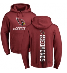 NFL Nike Arizona Cardinals #29 Chase Edmonds Maroon Backer Pullover Hoodie