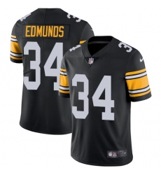 Youth Nike Pittsburgh Steelers #34 Terrell Edmunds Black Alternate Vapor Untouchable Limited Player NFL Jersey