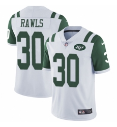 Youth Nike New York Jets #30 Thomas Rawls White Vapor Untouchable Limited Player NFL Jersey
