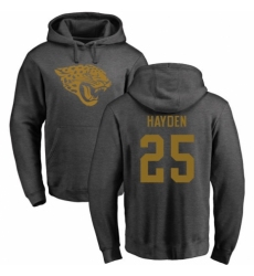 NFL Nike Jacksonville Jaguars #25 D.J. Hayden Ash One Color Pullover Hoodie