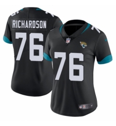 Women's Nike Jacksonville Jaguars #76 Will Richardson Teal Green Team Color Vapor Untouchable Limited Player NFL Jersey