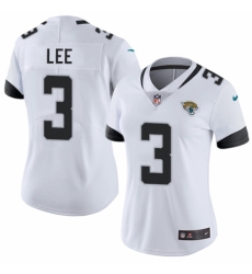 Women's Nike Jacksonville Jaguars #3 Tanner Lee White Vapor Untouchable Limited Player NFL Jersey