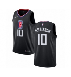 Youth Nike Los Angeles Clippers #10 Jerome Robinson Swingman Black NBA Jersey Statement Edition