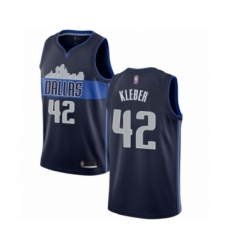 Women's Dallas Mavericks #42 Maxi Kleber Authentic Navy Blue Basketball Jersey Statement Edition