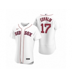 Men's Boston Red Sox #17 Nathan Eovaldi Nike White Authentic 2020 Home Jersey