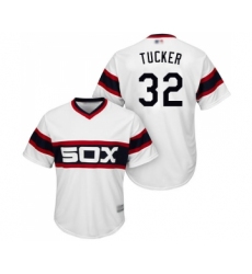 Youth Chicago White Sox #32 Preston Tucker Replica White 2013 Alternate Home Cool Base Baseball Jersey