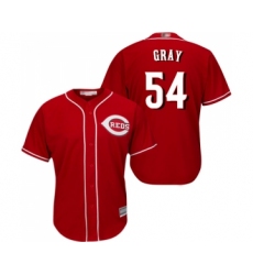 Men's Cincinnati Reds #54 Sonny Gray Replica Red Alternate Cool Base Baseball Jersey