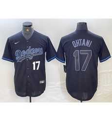 Men's Los Angeles Dodgers #17 Joe Kelly Number Lights Out Black Fashion Stitched Cool Base Jersey
