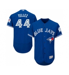Men's Toronto Blue Jays #44 Rowdy Tellez Royal Blue Alternate Flex Base Authentic Collection Baseball Jersey