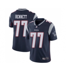 Youth New England Patriots #77 Michael Bennett Navy Blue Team Color Vapor Untouchable Limited Player Football Jersey
