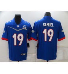 Men's San Francisco 49ers #19 Deebo Samuel Nike Royal 2022 NFC Pro Bowl Limited Player Jersey