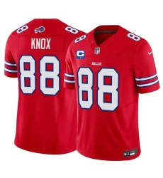 Men's Buffalo Bills #88 Dawson Knox Red 2026 F.U.S.E. Vapor With 1-Star C Untouchable Limited Football Stitched Jersey