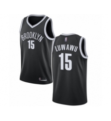 Youth Brooklyn Nets #15 Timothe Luwawu Swingman Black Basketball Jersey - Icon Edition