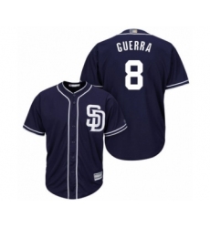 Youth San Diego Padres #8 Javy Guerra Authentic Navy Blue Alternate 1 Cool Base Baseball Player Jersey