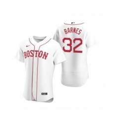 Men's Boston Red Sox #32 Matt Barnes Nike White Authentic 2020 Alternate Jersey