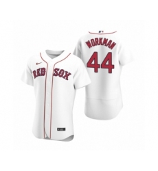 Men's Boston Red Sox #44 Brandon Workman Nike White Authentic 2020 Home Jersey