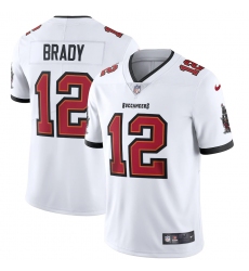 Men's Tampa Bay Buccaneers #12 Tom Brady Nike White Vapor Limited Jersey.webp