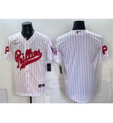 Men's Philadelphia Phillies Blank White 2026 Field of Dreams Stadium Stitched Baseball Jersey