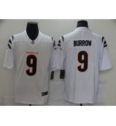Men's Cincinnati Bengals #9 Joe Burrow Nike White Alternate Vapor Limited Jersey Men's Cincinnati Bengals #9 Joe Burrow Nike White Alternate Vapor Limited Jersey